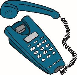 Die Illustration zeigt ein Telefon.